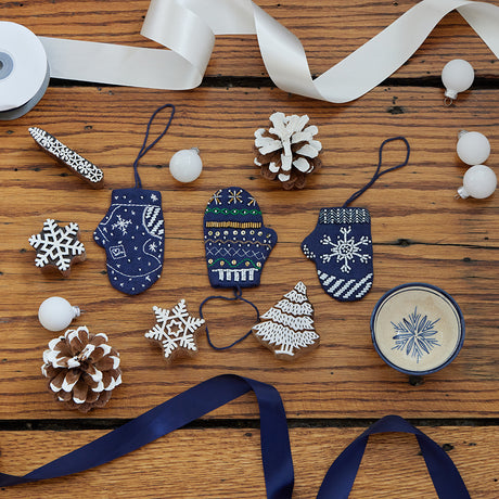 Mini Mitten Snowflake Ornament