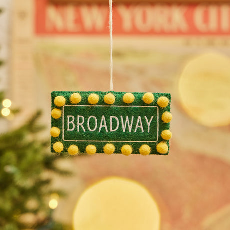 Lights Over Broadway Ornament