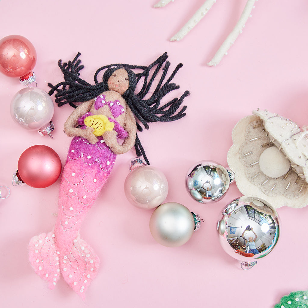 Fish Friend Mermaid Ornament