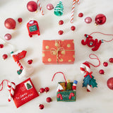 Festive Christmas Wrapping Sheets - Set of 5