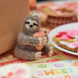 Slow Heart Sloth Ornament