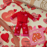 Bundle: Love Is In The Air Mini Card & Ornament Set of 5