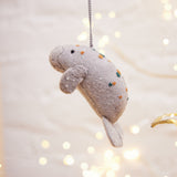 Salt Water Bay Manatee Ornament