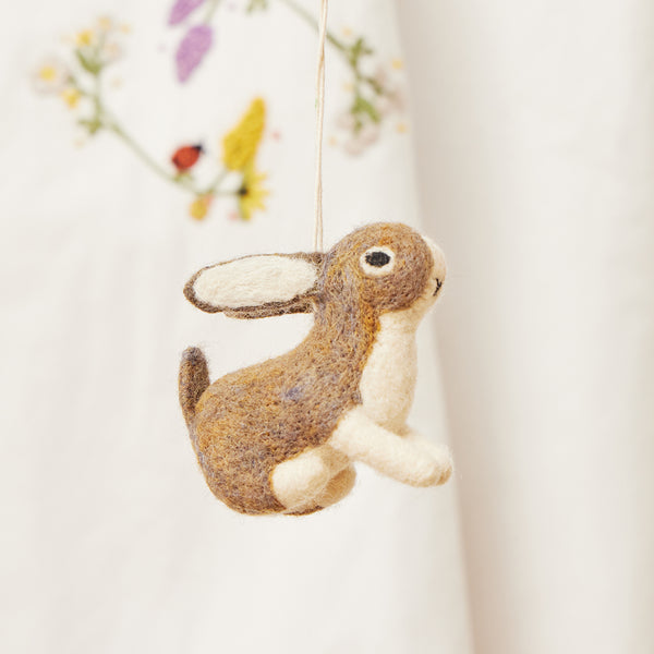 Mini buying Needle Felted Rabbit-Felted Animal Sculpture, Felt brown rabbit Ornament, Family Gifts, Girl's gift, Simulation brown bunny,Custom pet