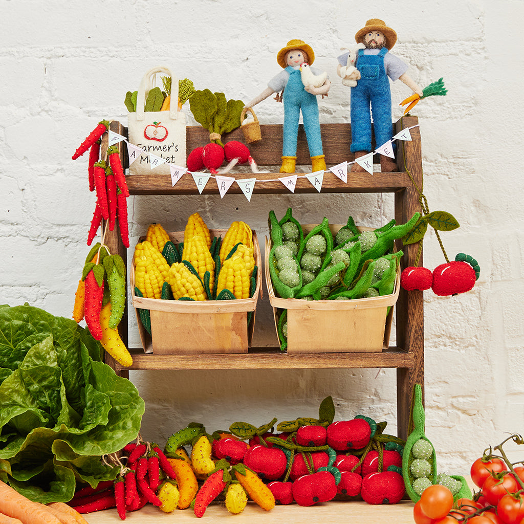 Farmer's Market Tote Ornament