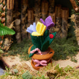 Spring Crocus Flower Pot Ornament