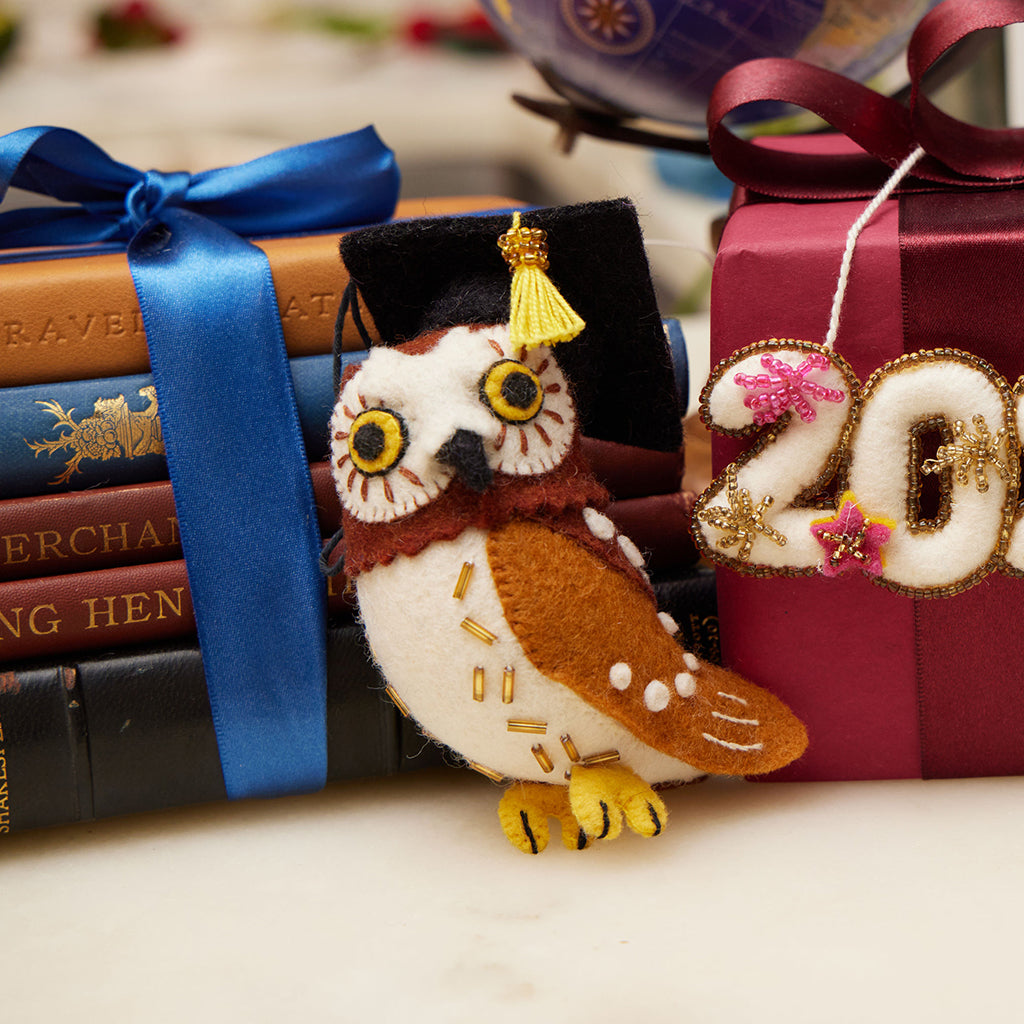 Graduation Owl Ornament