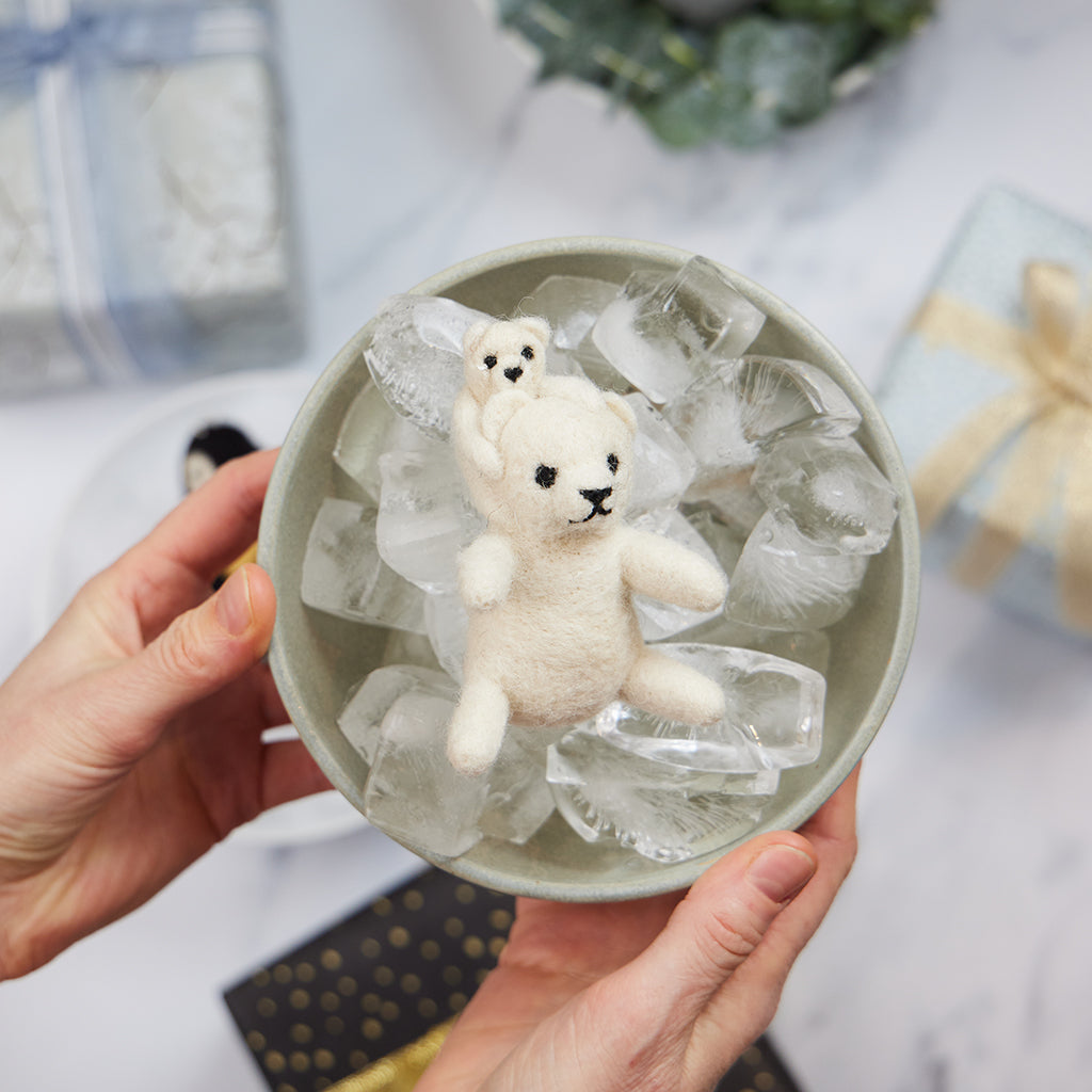 Playful Polar Bears Ornament