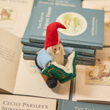 Reading Gnome Ornament