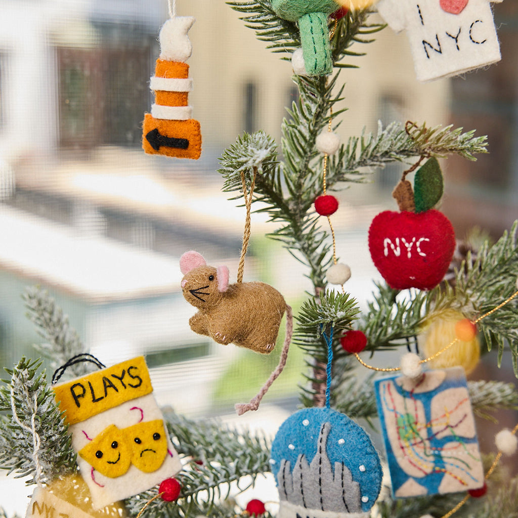 NYC Mini Ornaments Set of 24