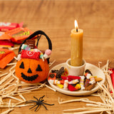 Jack O'Lantern Candy Bucket Ornament