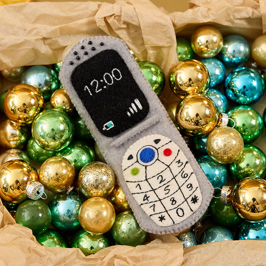 Flip Phone Ornament