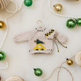 Mini Taxi Sweater Ornament