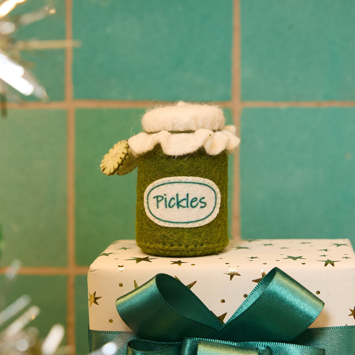 Pickle Jar Ornament