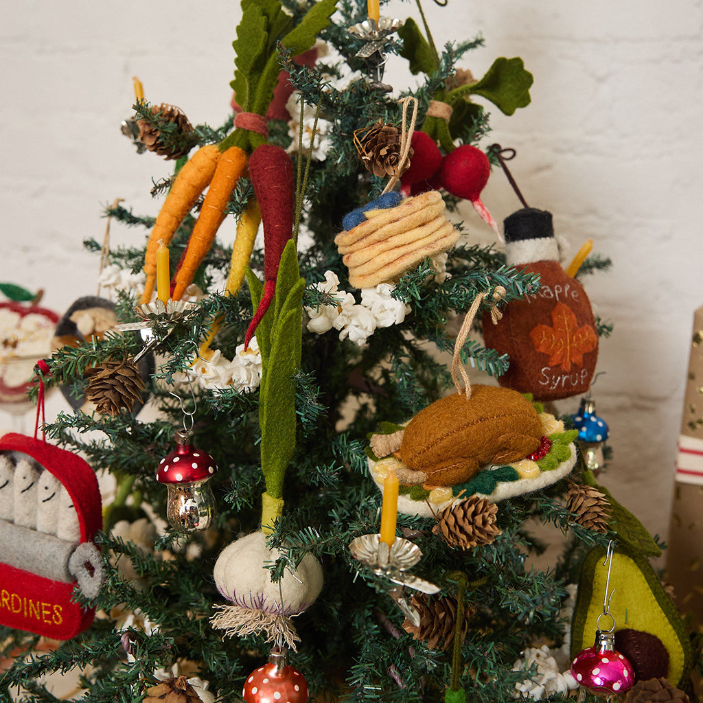 Turkey Dinner Plate Ornament