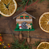 Cuckoo Clock Handmade German Wooden Ornament