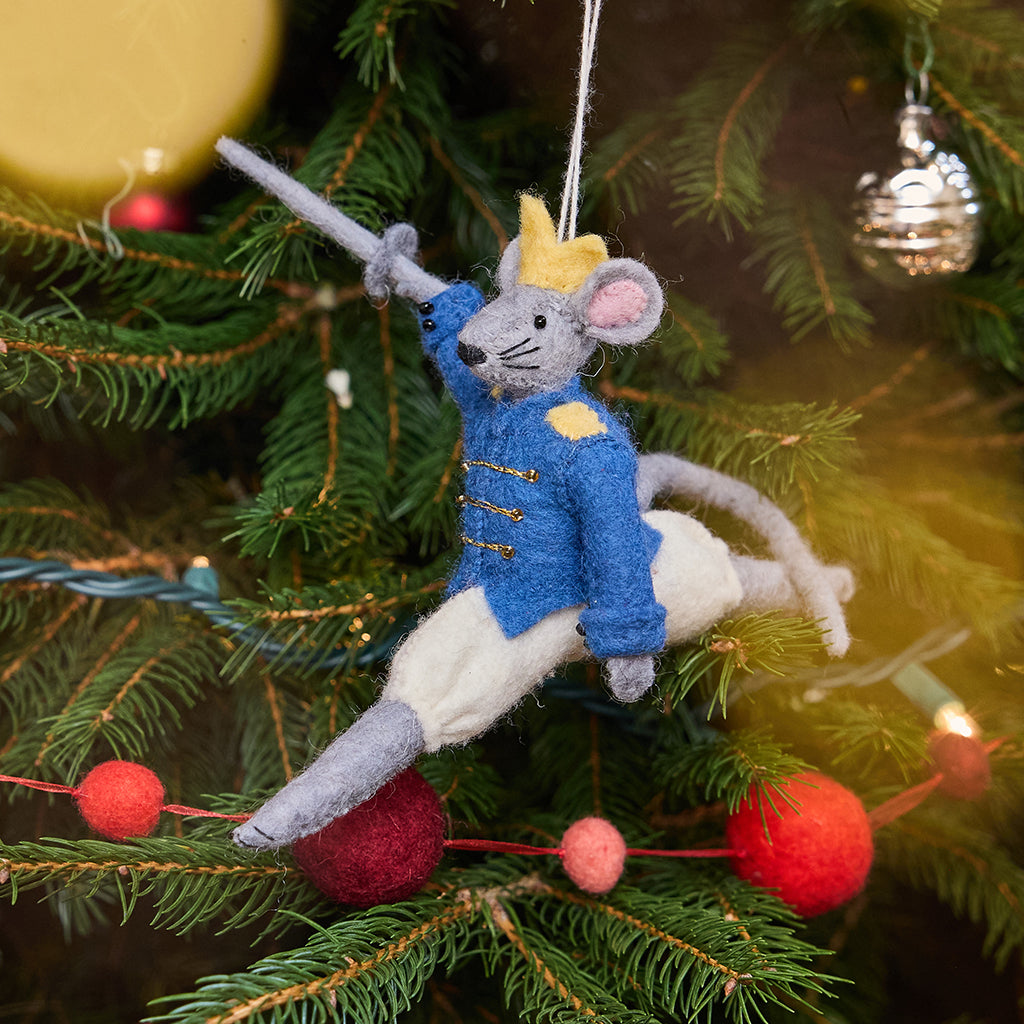 Nutcracker Ballet Mouse King Ornament