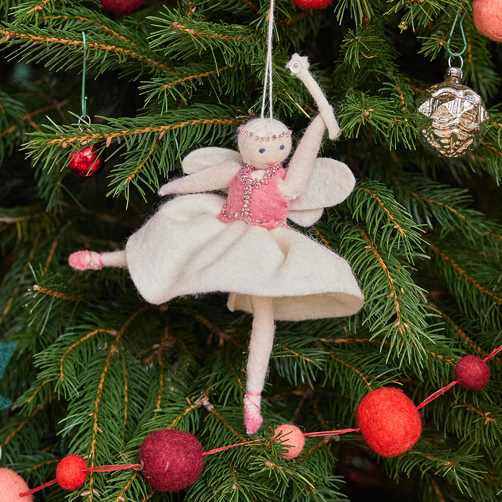 Nutcracker Ballet Sugar Plum Fairy Ornament - Light