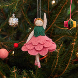 Nutcracker Ballet Flower Ornament - Light