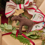 Winter Moose Ornament