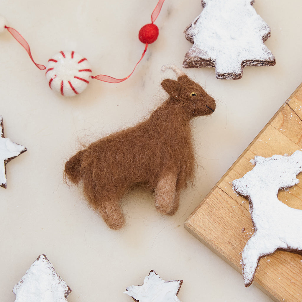 Cashmere Goat Ornament