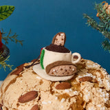 Espresso with Biscotti Ornament