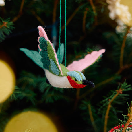 Little Migrator Hummingbird Ornament