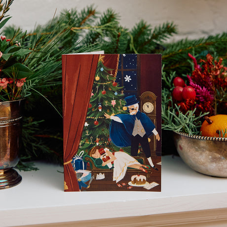 Nutcracker Ballet Greeting Card - Under the Christmas Tree