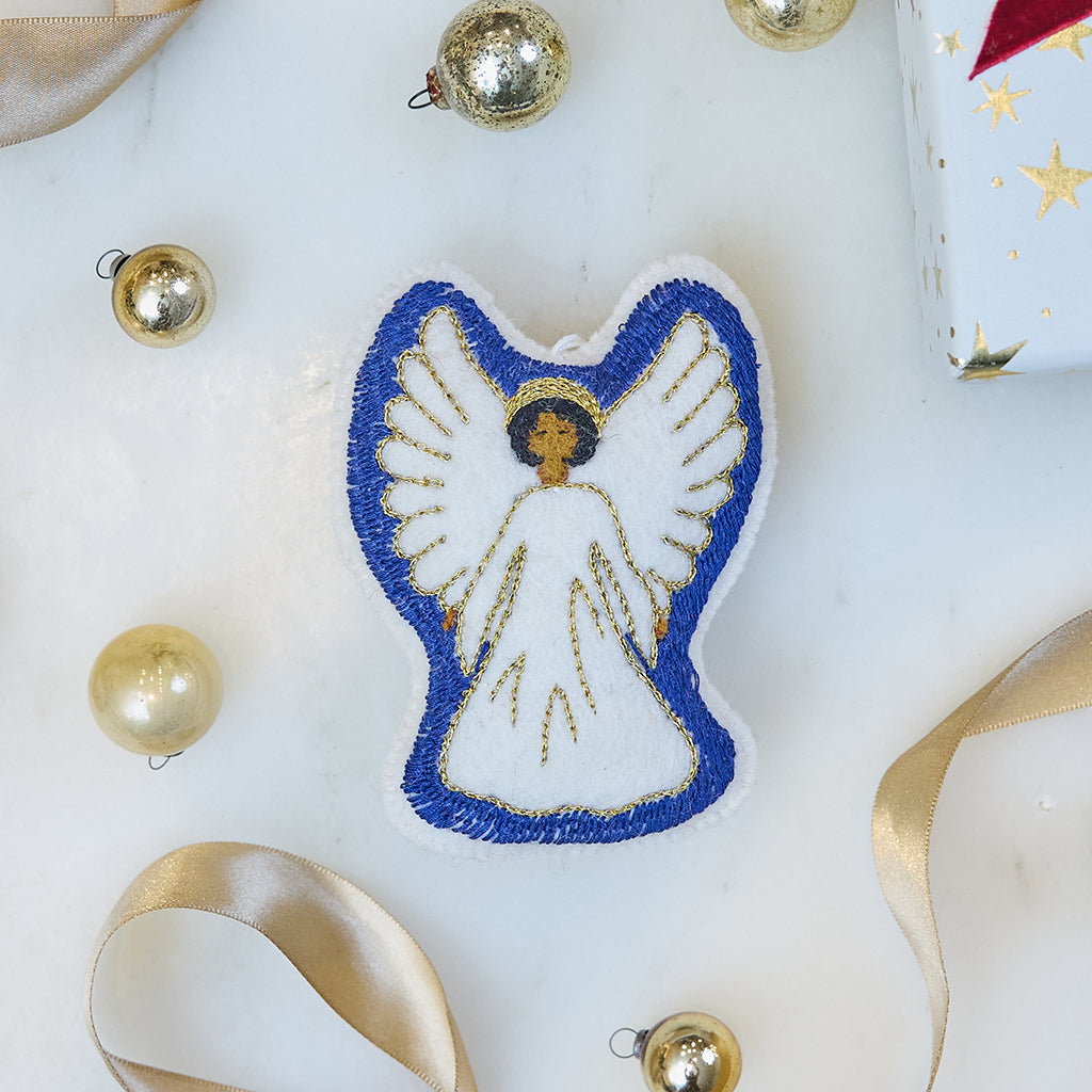 Angel with Open Wings Ornament