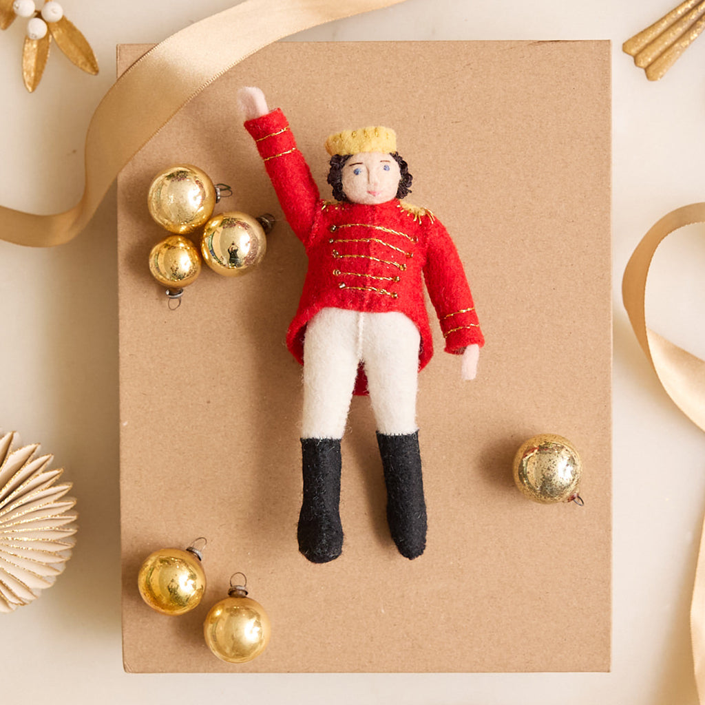 Nutcracker Ballet Prince Ornament - Light