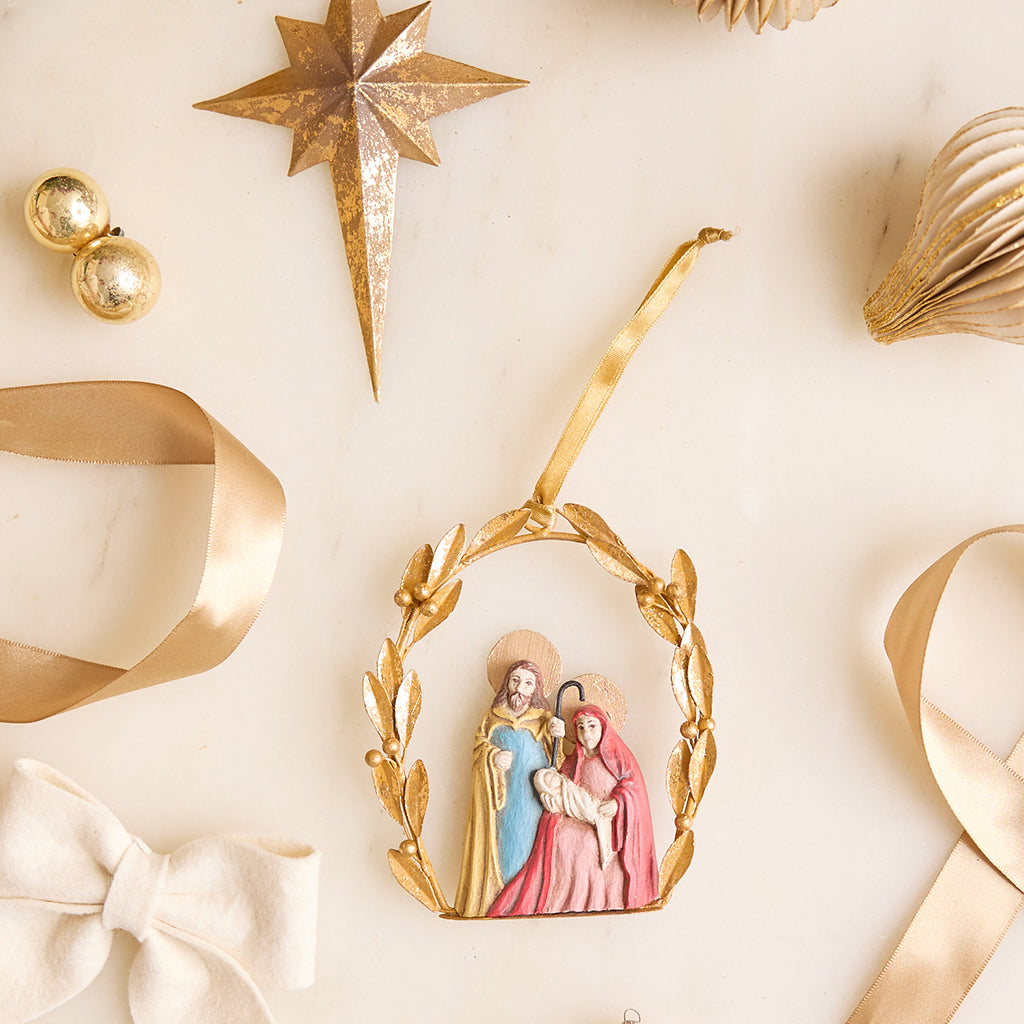 Star of Bethlehem Metal Ornament