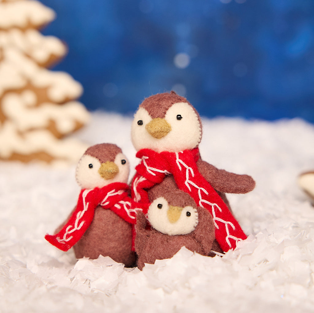 Penguin Family Ornament