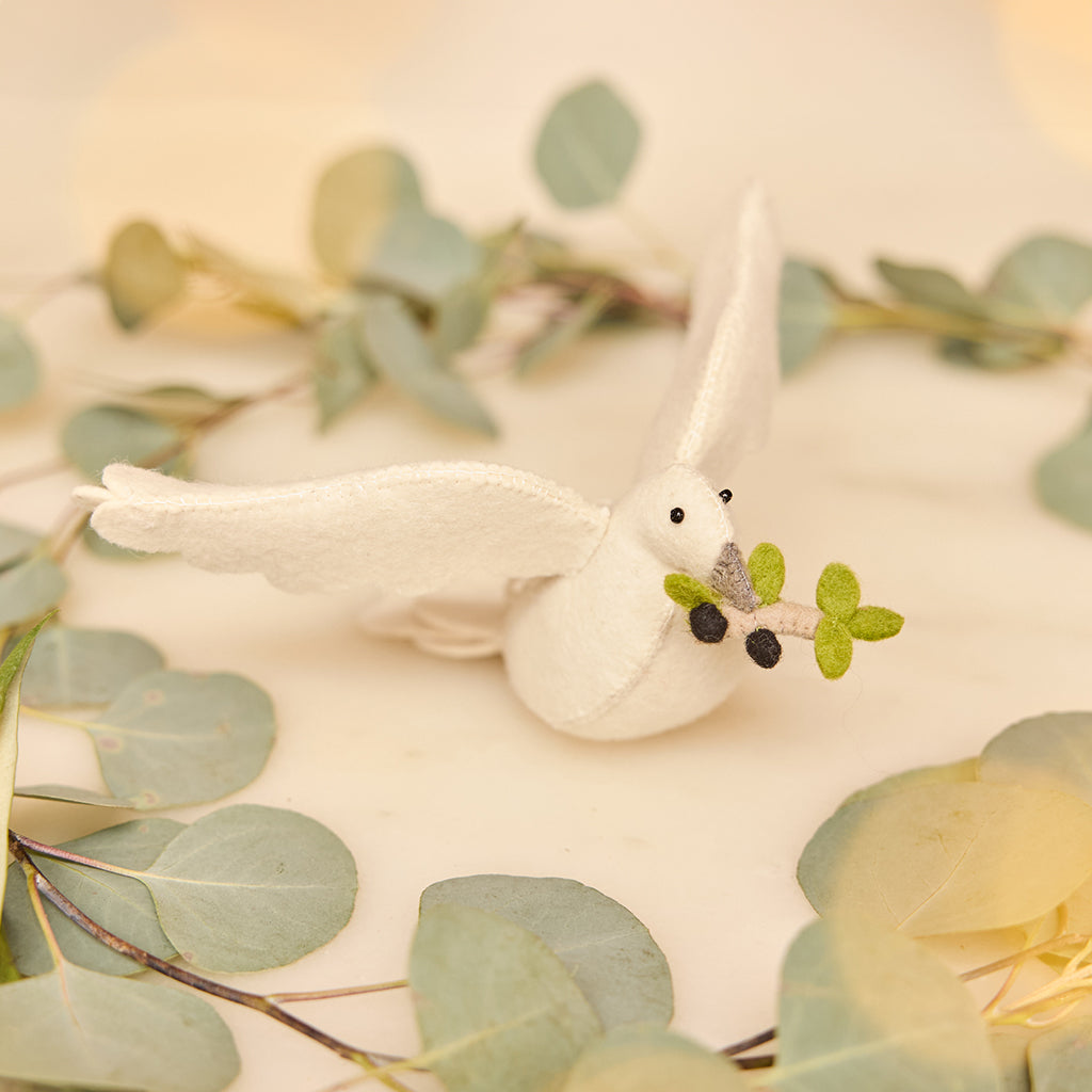 Flying Dove Ornament