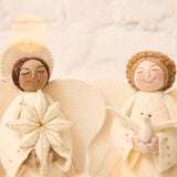 Twinkling Star of Bethlehem Angel Tree Topper