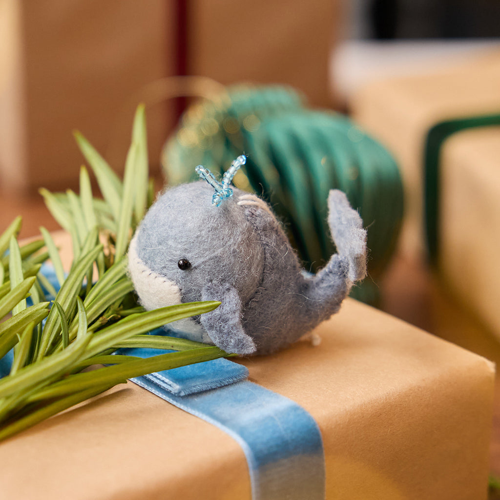 Little Whale Ornament