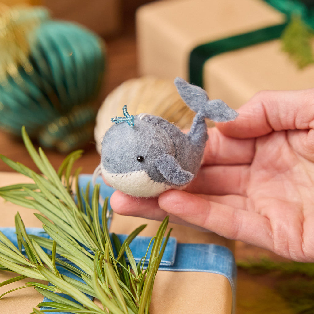 Little Whale Ornament