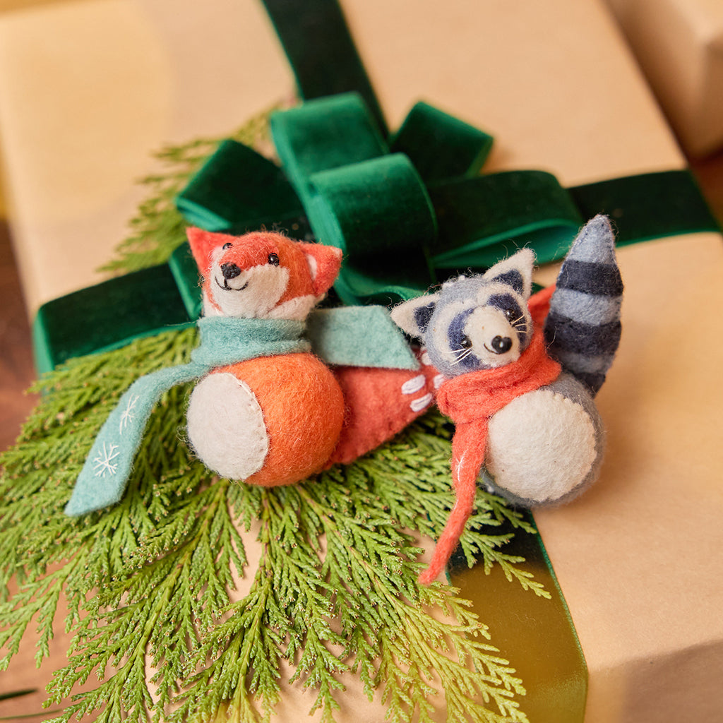 Little Drop Raccoon Ornament