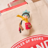 Strand Bookstore Snowman Ornament