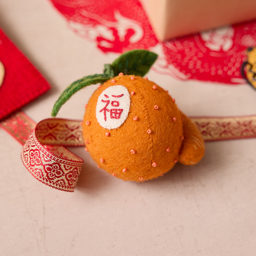 Fu Fortune Clementine Ornament