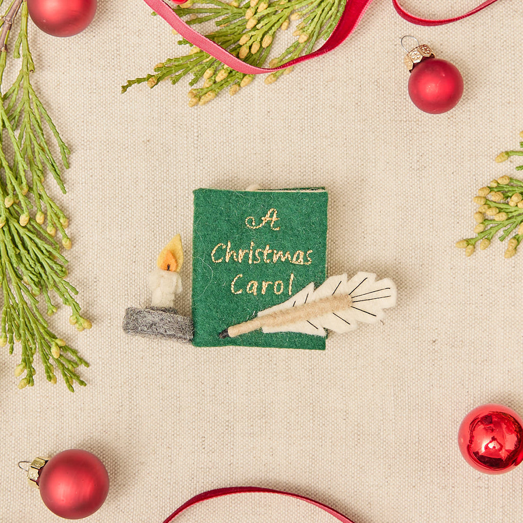 A Christmas Carol Book Ornament