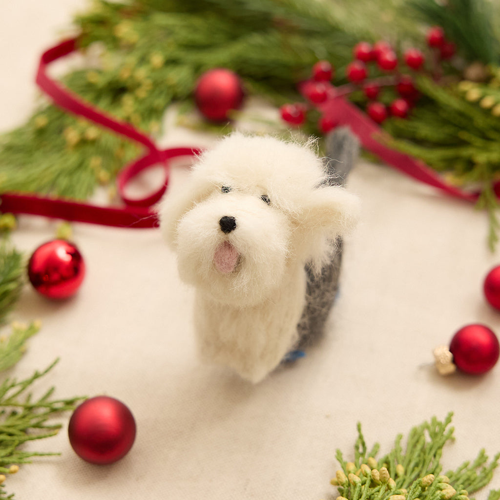 Old English Sheep Dog Ornament