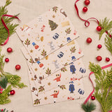 Nutcracker Wrapping Paper Sheets Set of 4