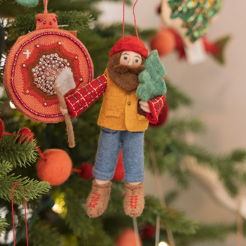 Upstate Woodsman Ornament