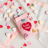 Conversation Hearts Candy Box Ornament