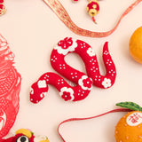 Chinese Red Snake Ornament