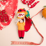 Limited Edition Child with Dragon Costume Ornament