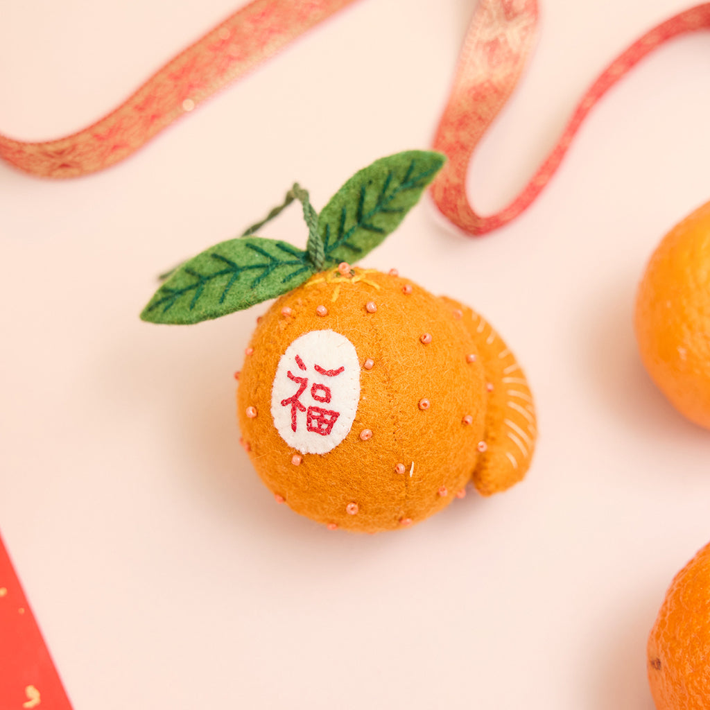 Fu Fortune Clementine Ornament