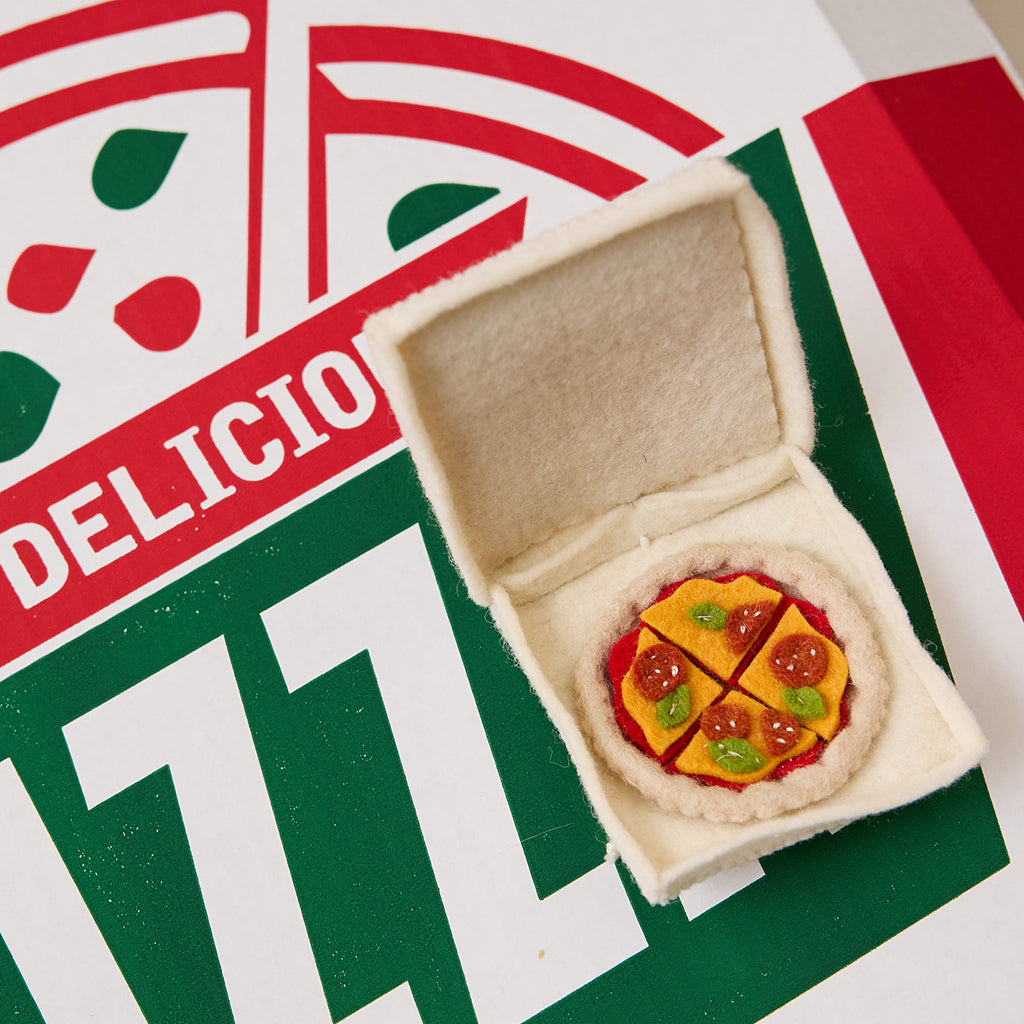 Pizza Box Ornament