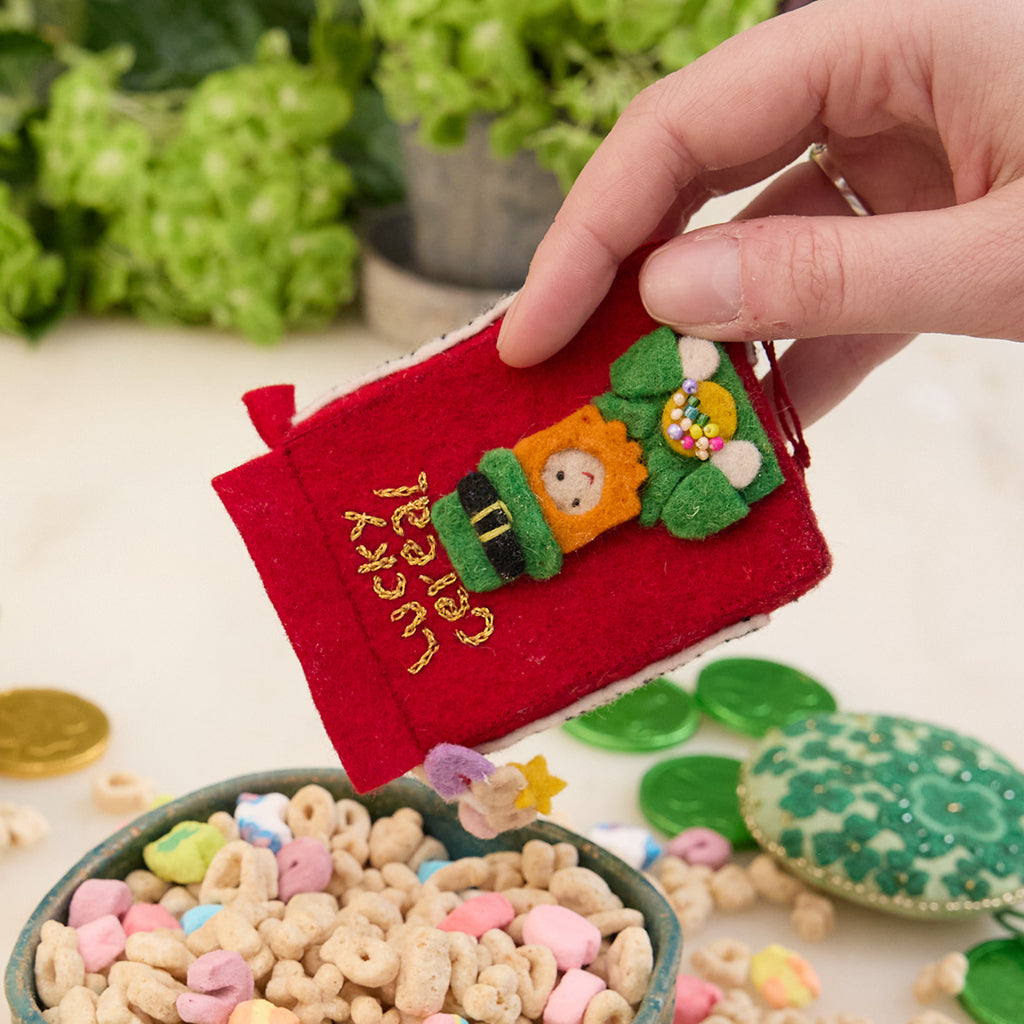 Lucky Cereal Box Ornament