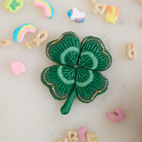 Four Leaf Clover Beaded Ornament